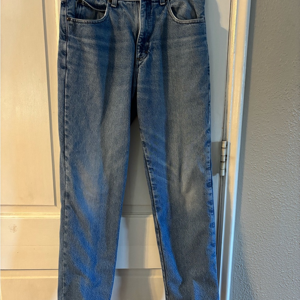 L.L. Bean Men's Classic Fit Lined Blue Denim Straight Jeans Size 32X32 Regular